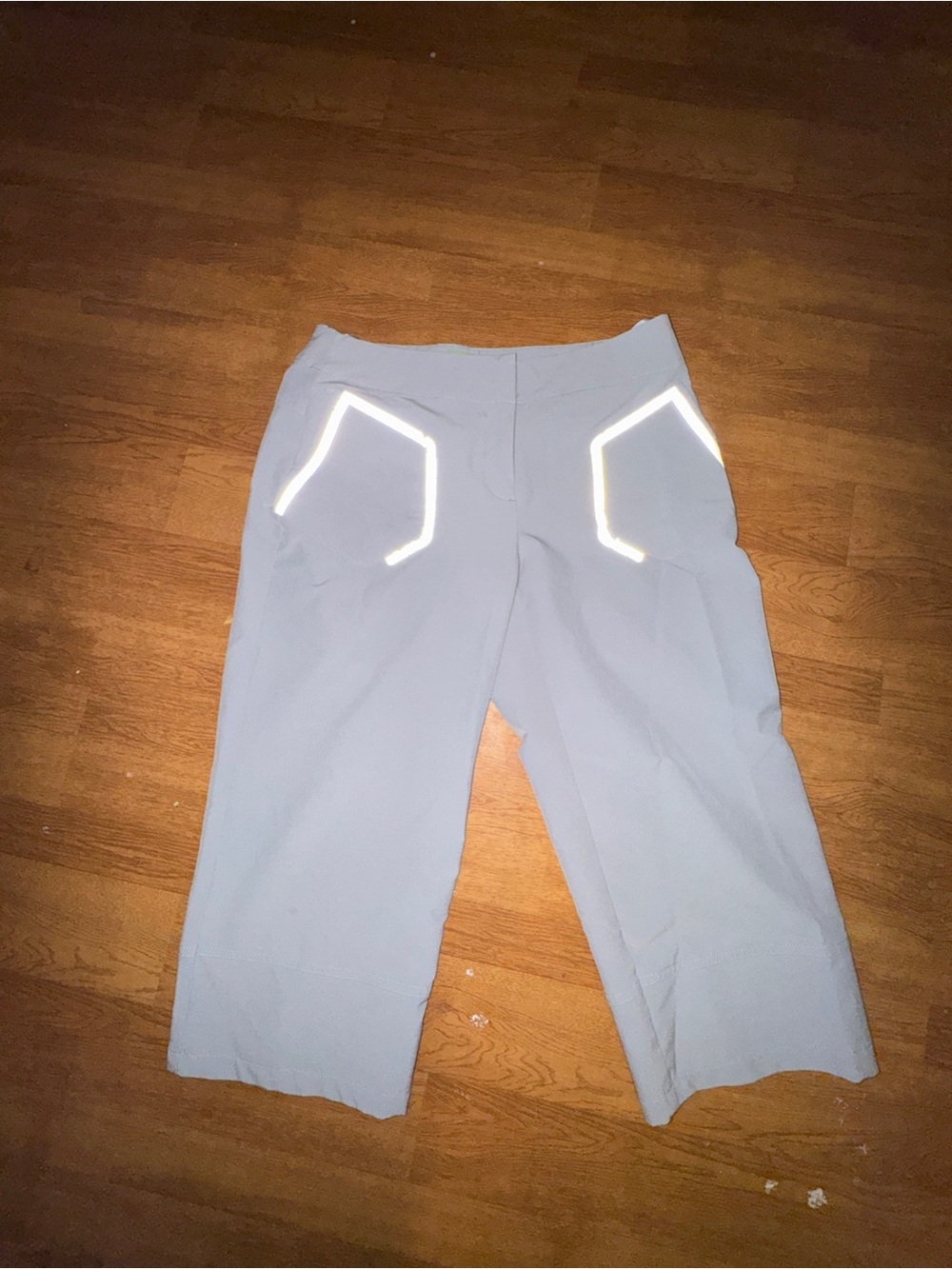 Izod Women's Active Capris with Reflective Trim